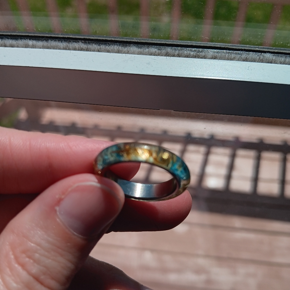 Pressed Flower Ring
